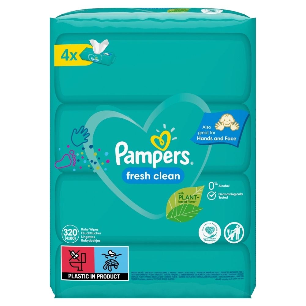 pampers active baby 4 64 szt