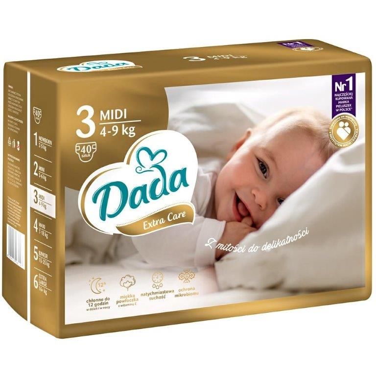 porównanie pieluszek dada i pampers