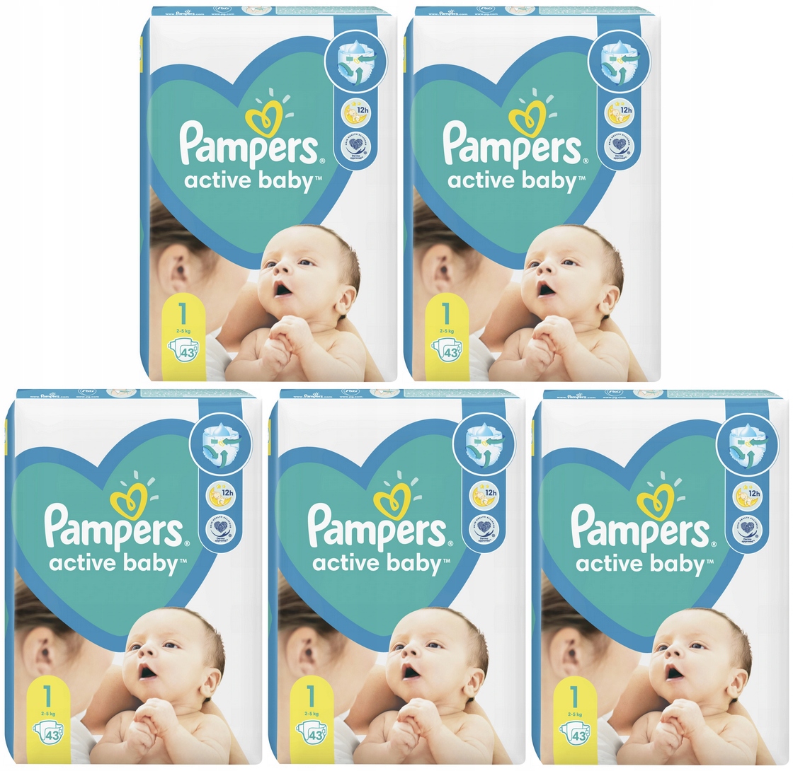 pieluchy pampers active baby