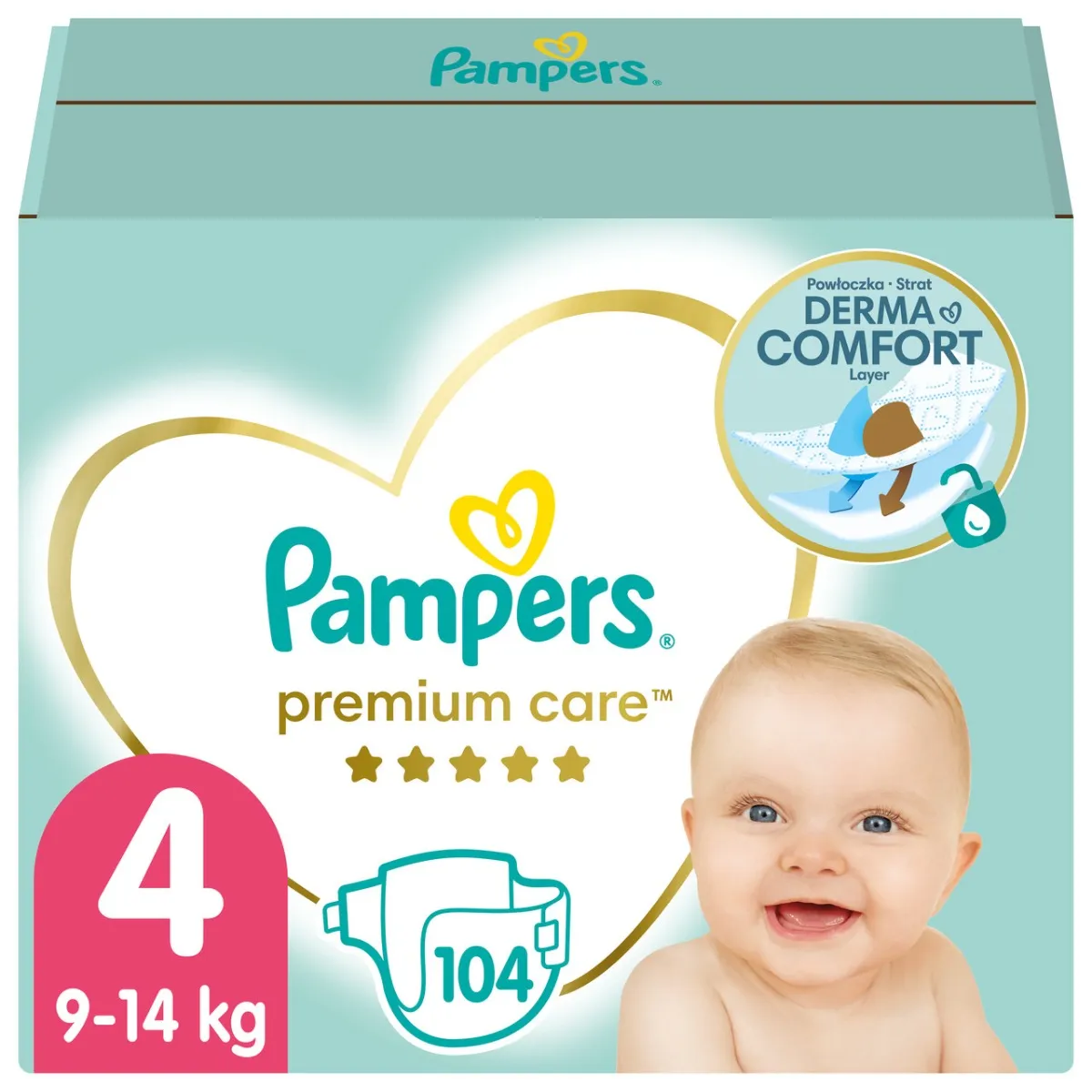pieluchy pampers active baby dry 5 mega box