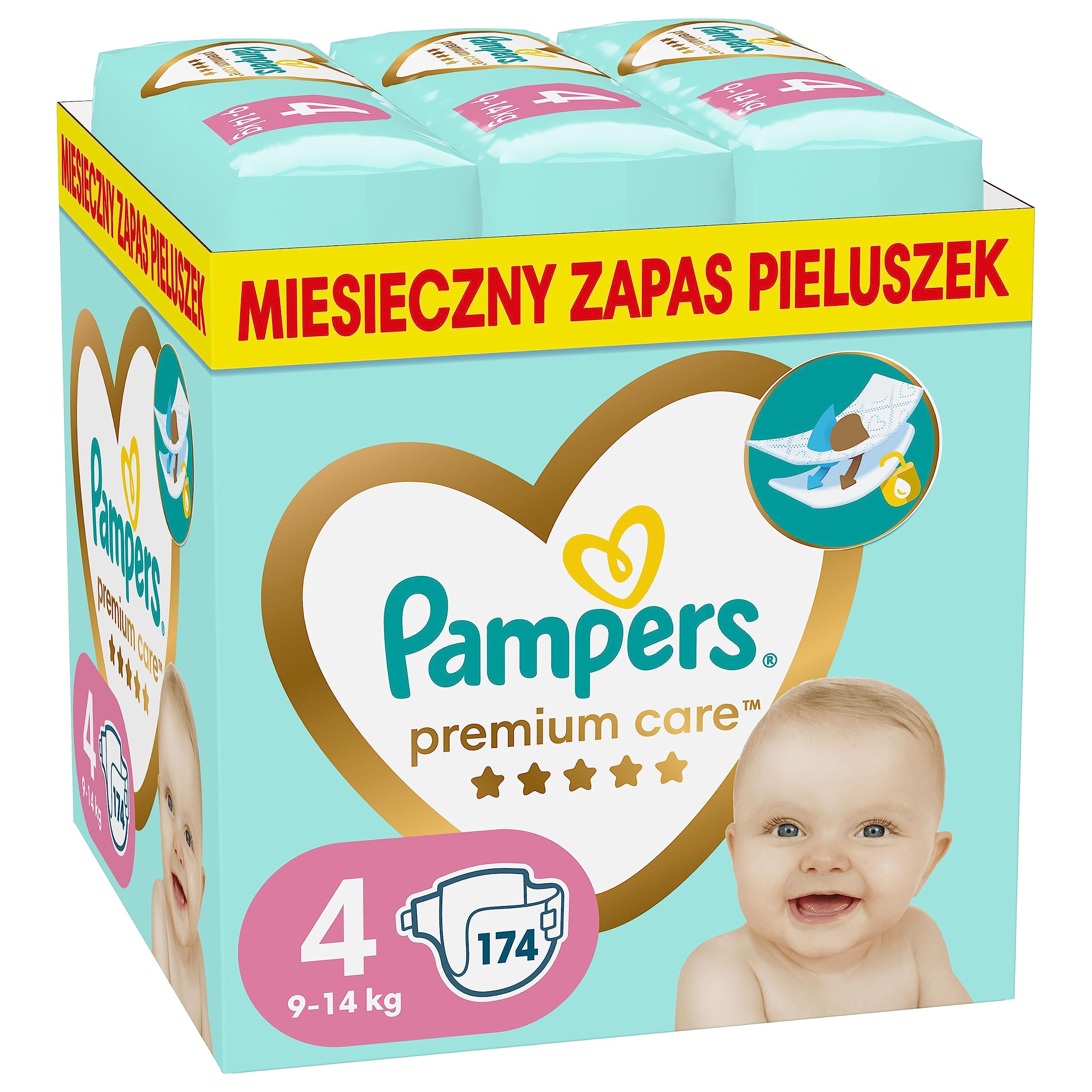 pampers newborn 43 szt cena