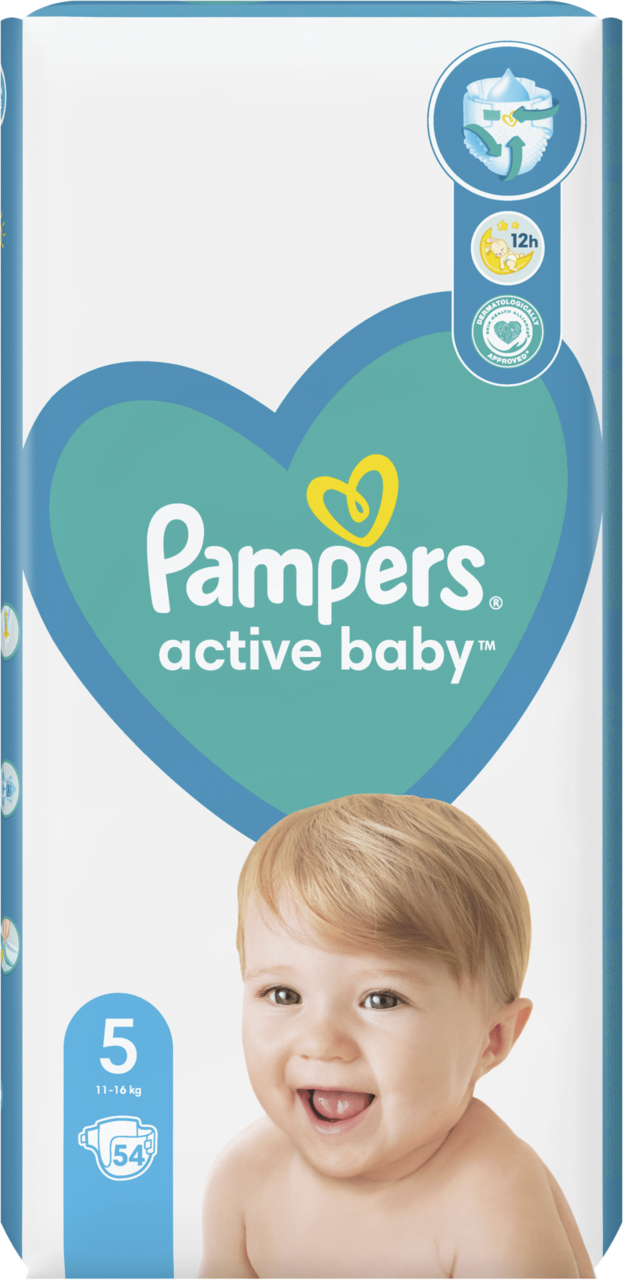 pieluchy pampers 5 active