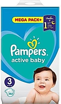 pieluszki jednorazowe pampers