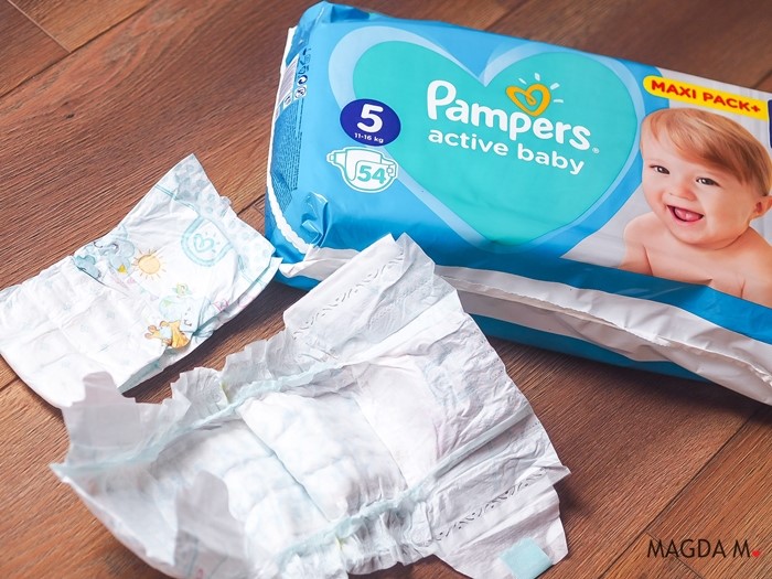 tort z pieluch pampers