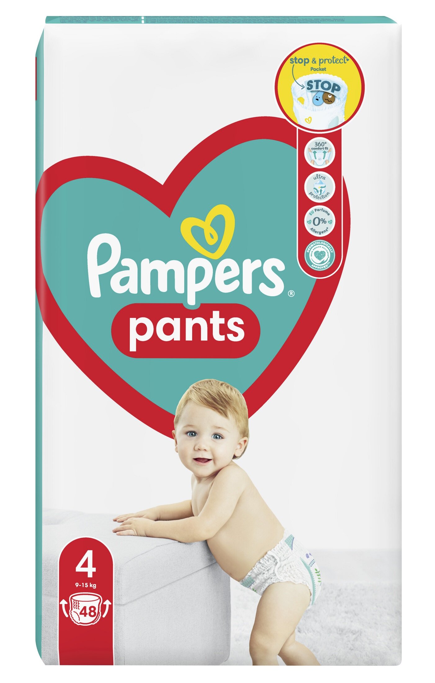 pampers premium care pants 4 sztuk 104