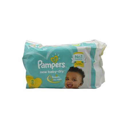 pampers baby dry 2 80 sztuk rossmann