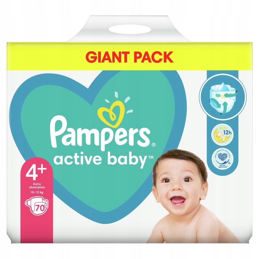 pampers acive baby dry 12-18 50