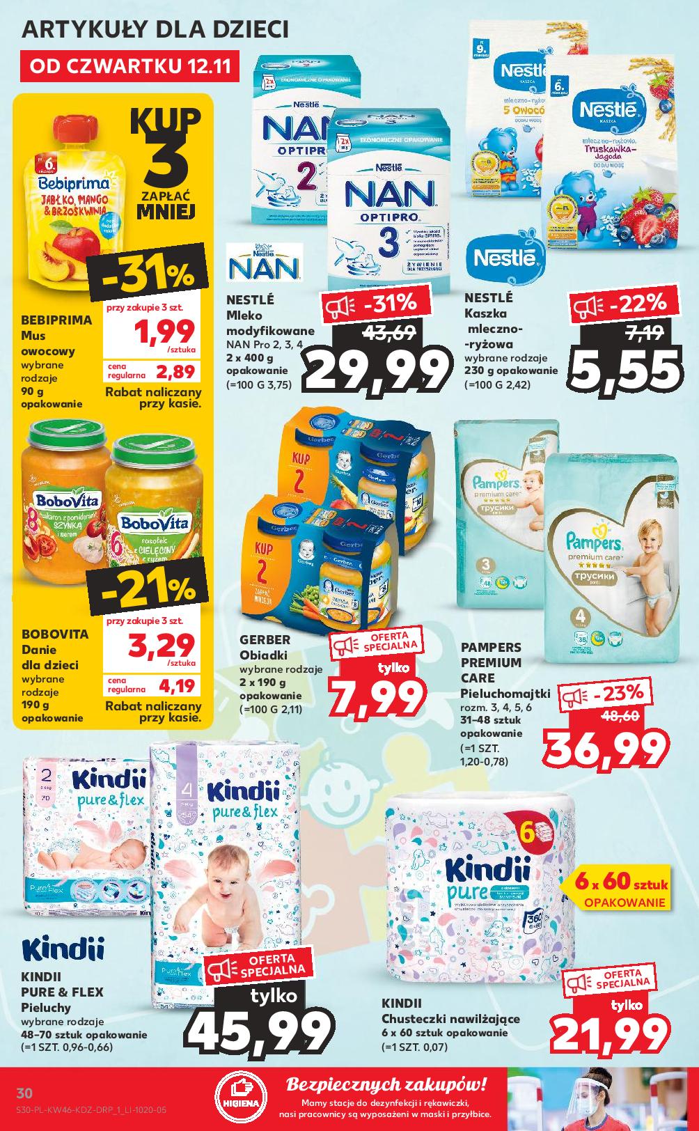 pampers chusteczki nawilzane