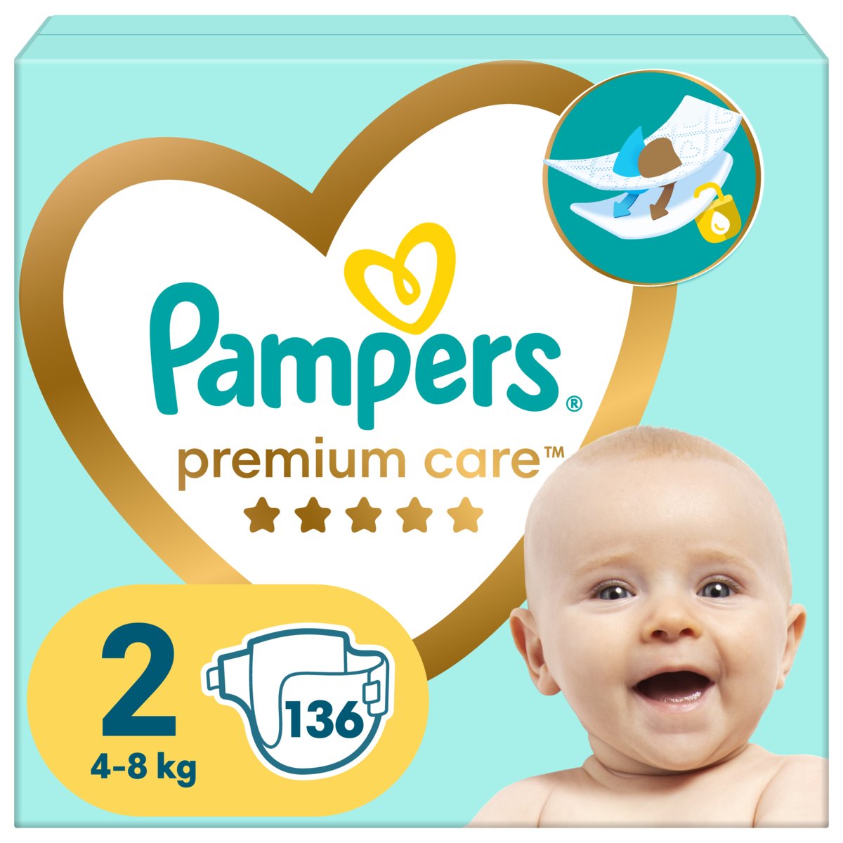 red and flo pampers