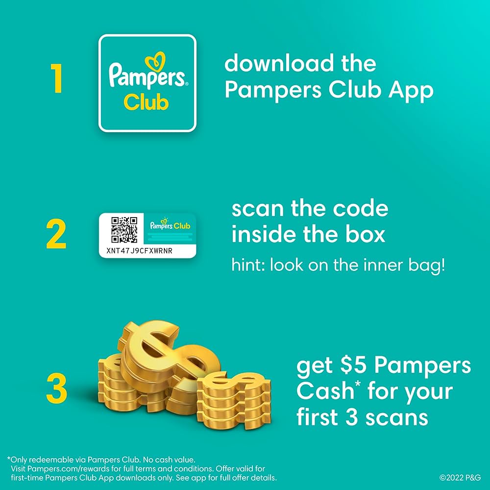 pampers pomaranczowe 4