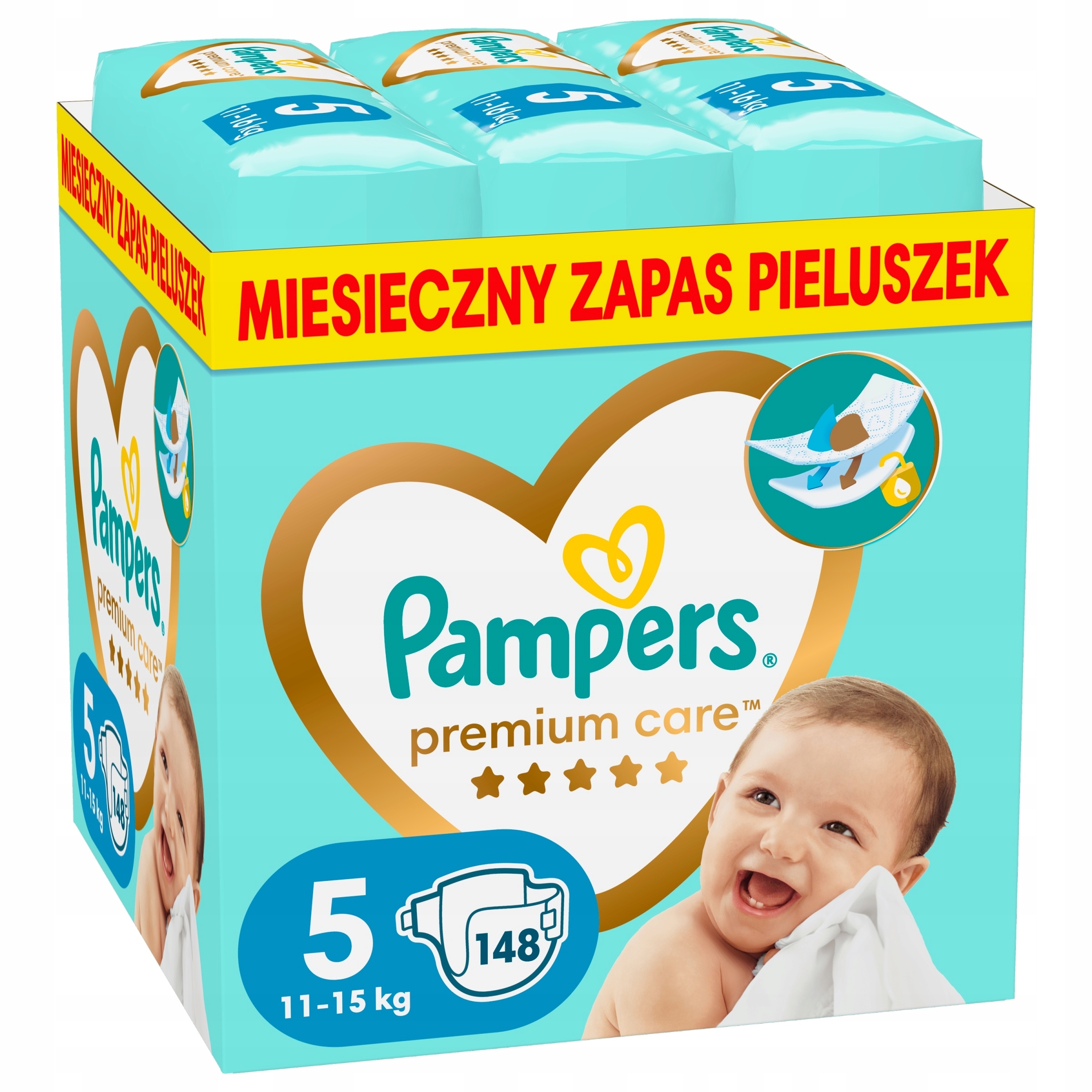 pieluchy pampers 4 caufland