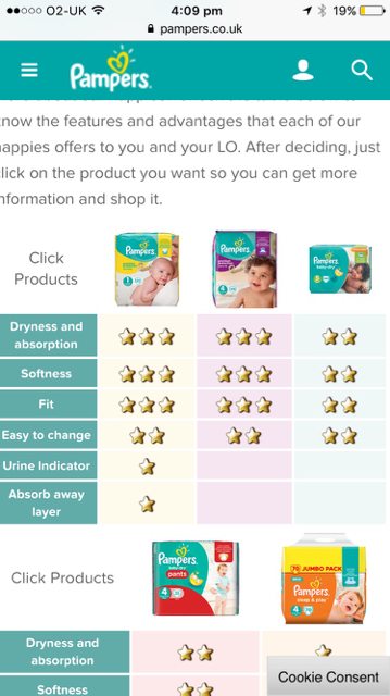 pampers prwmium.care 4