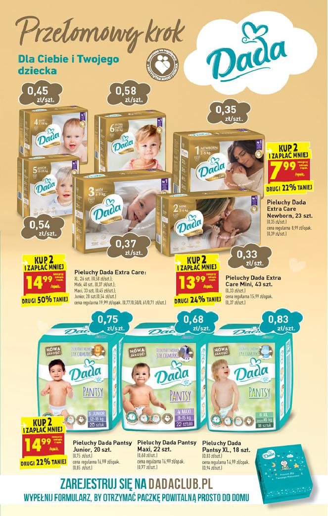 pampers wielkosci