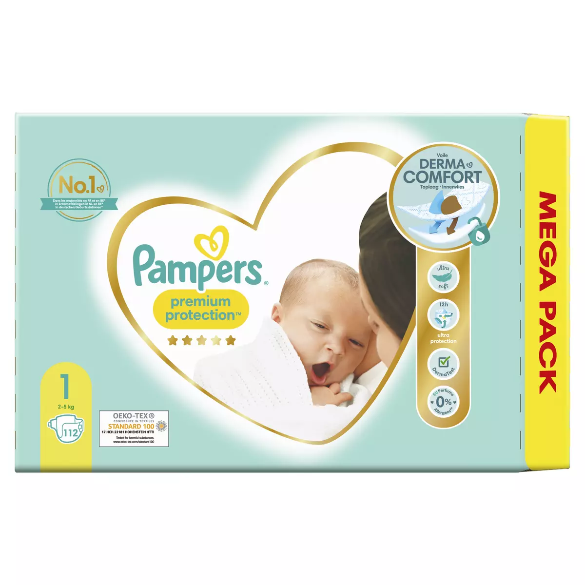 pampers procare pieluchy dla dzieci rozmiar 1