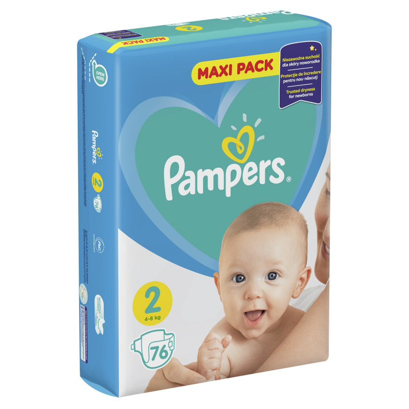 pampers mega box size 4