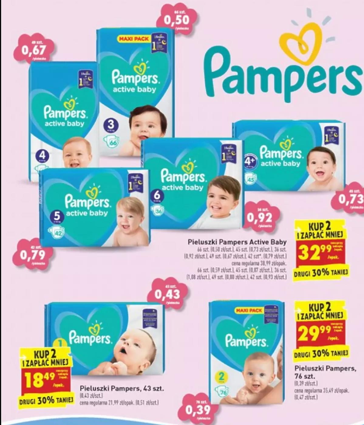 pampers pieluchomajtki online