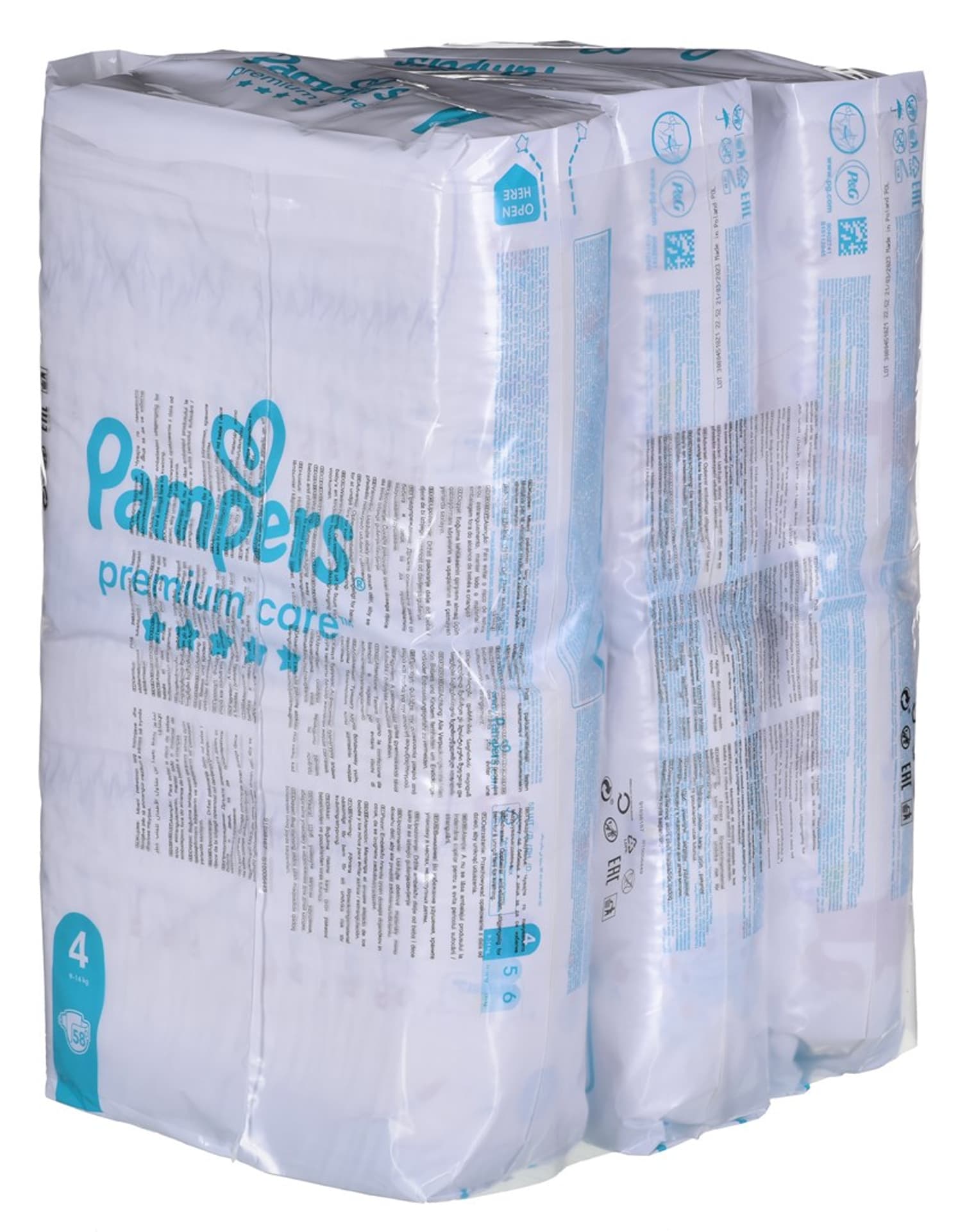 pampers giant pack 4 90 szt