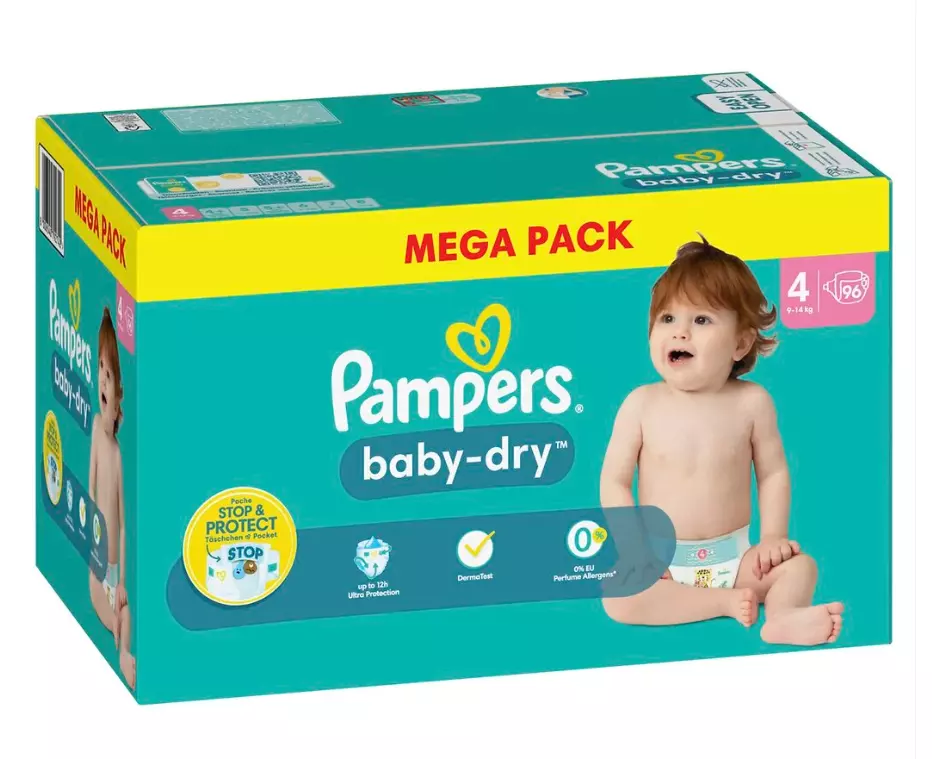 pieluchy pampers active baby 3 tesco