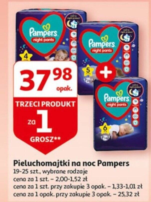 pampers majtki 4