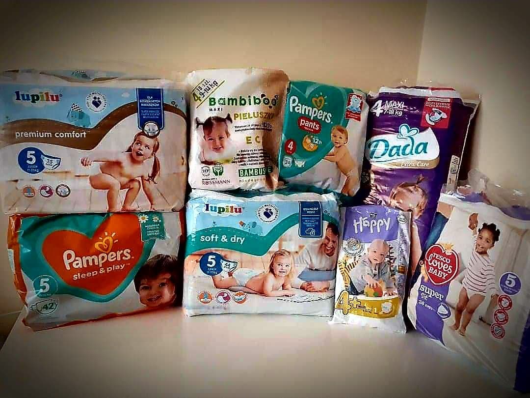 pieluchomajtki pampers porównanie