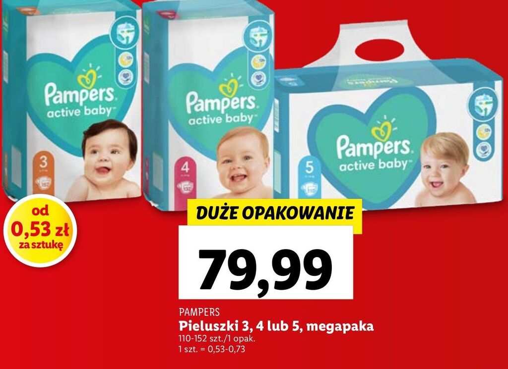 pampers 66 pack