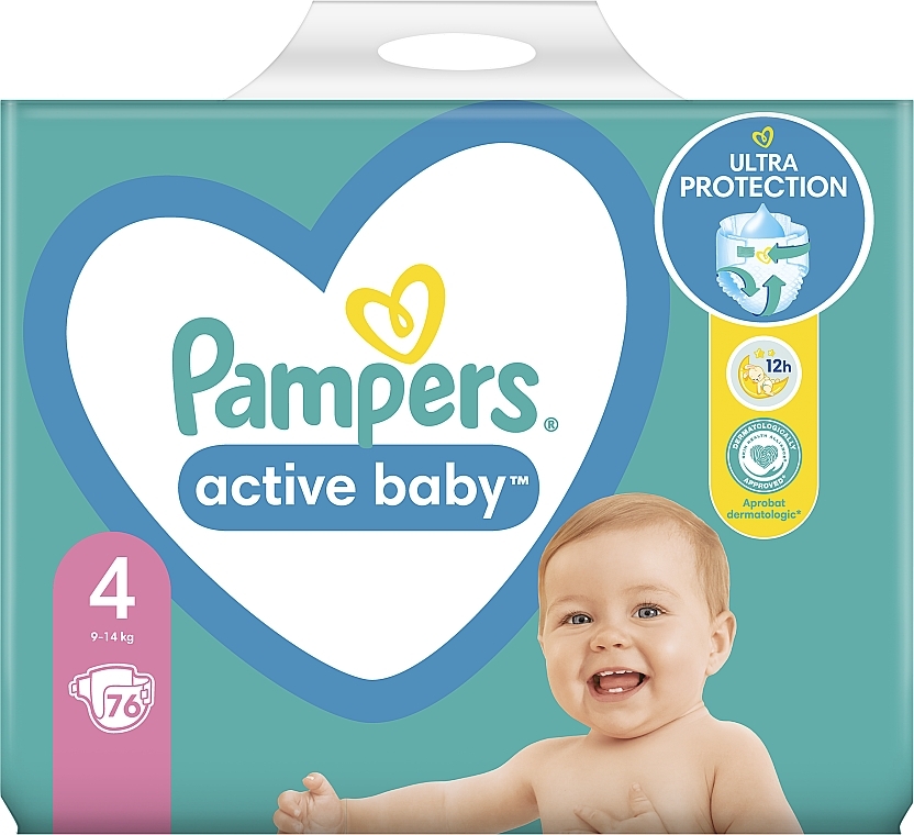 pieluchy pampers active baby 5 pieluchy pieluszki 156szt