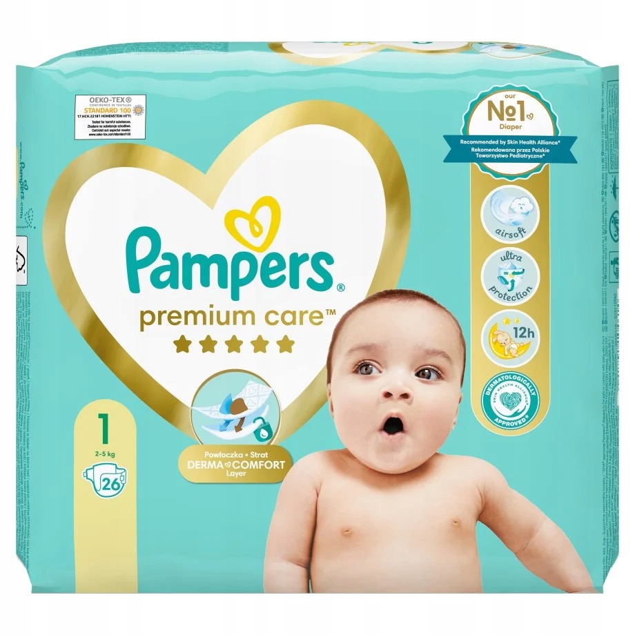 rozmiary pieluch pampers
