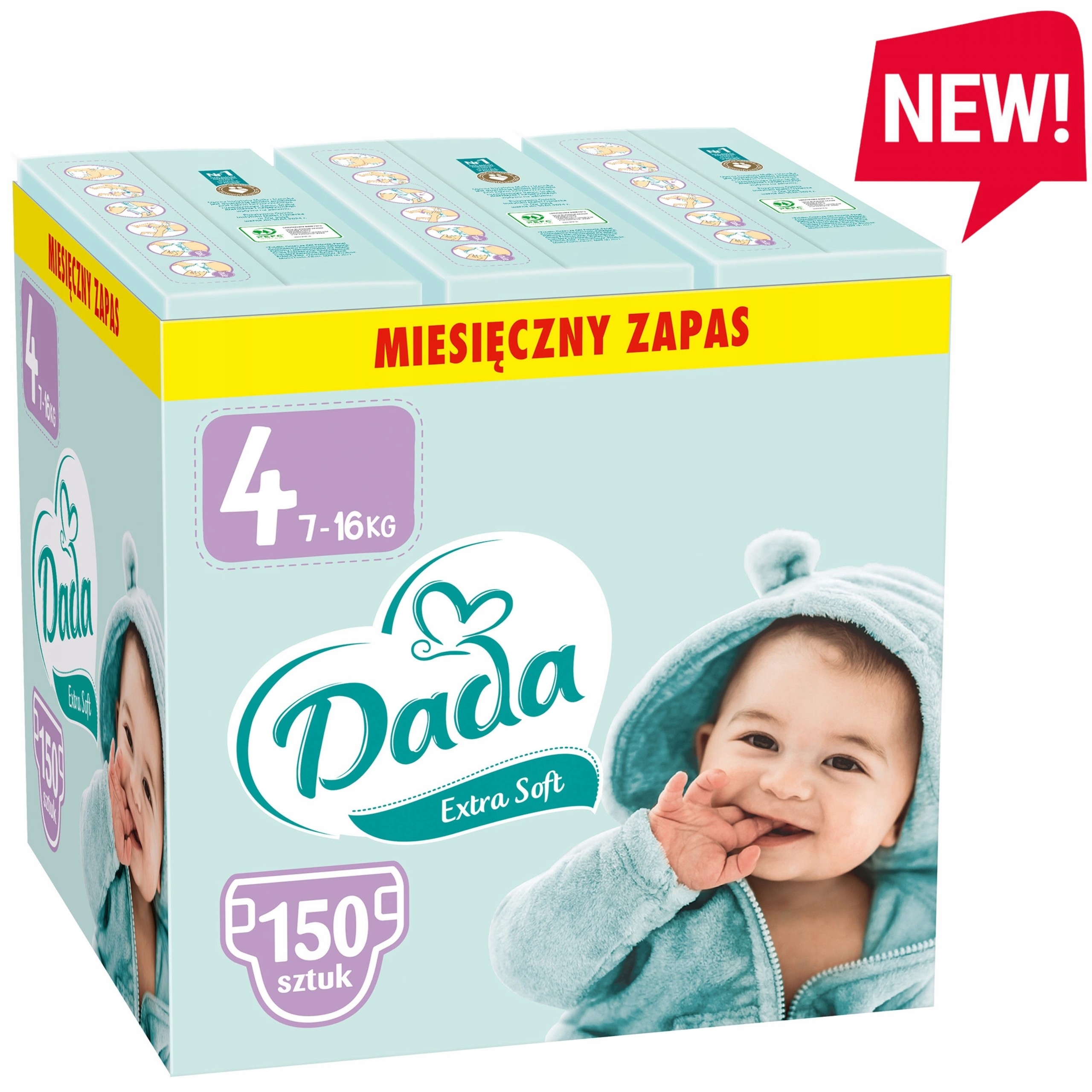 pampers sensitive x4 cena