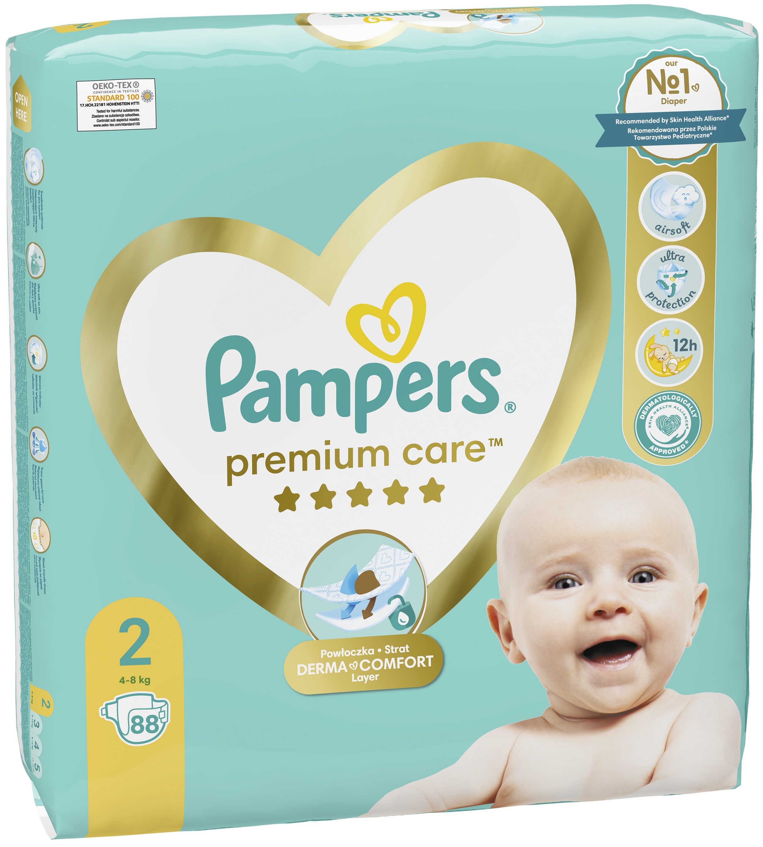 zalany pampers