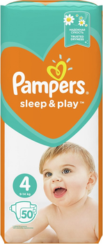 pampersy pampers 4 82szt