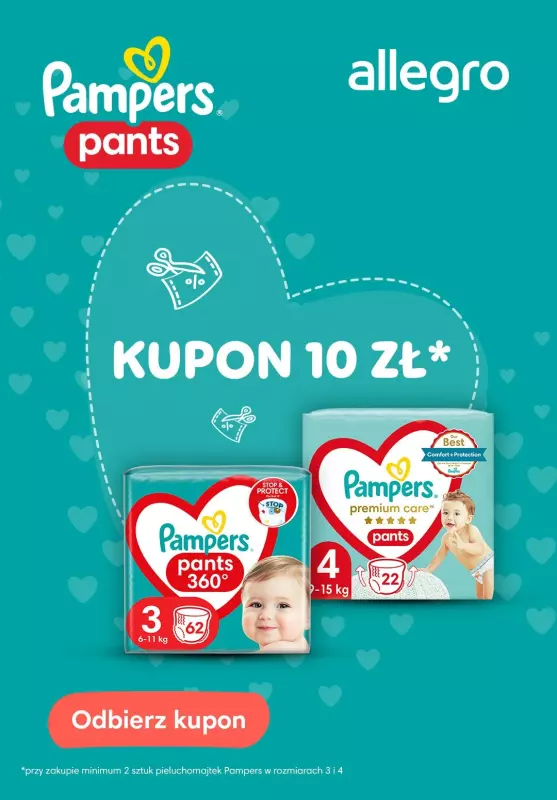 pampers 3 active baby pasek siku