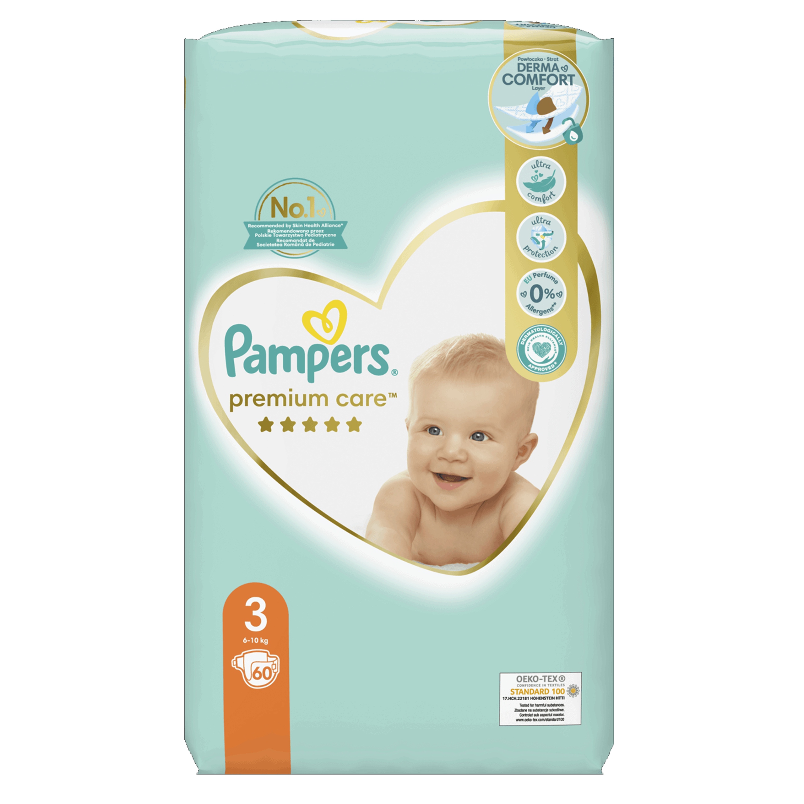 pampers premium care 3 a new baby dry