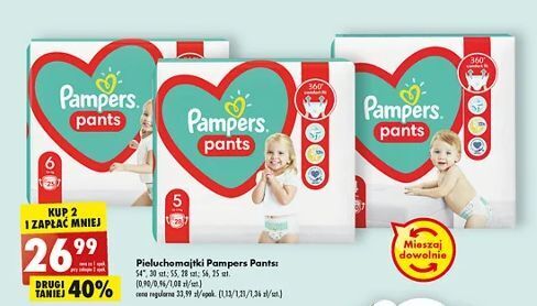 pampersy pampers 4 64 szt