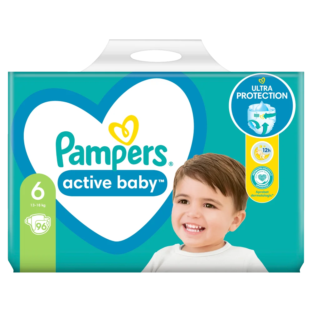 pampers active baby pieluchy rozmiar 3 mounth pack