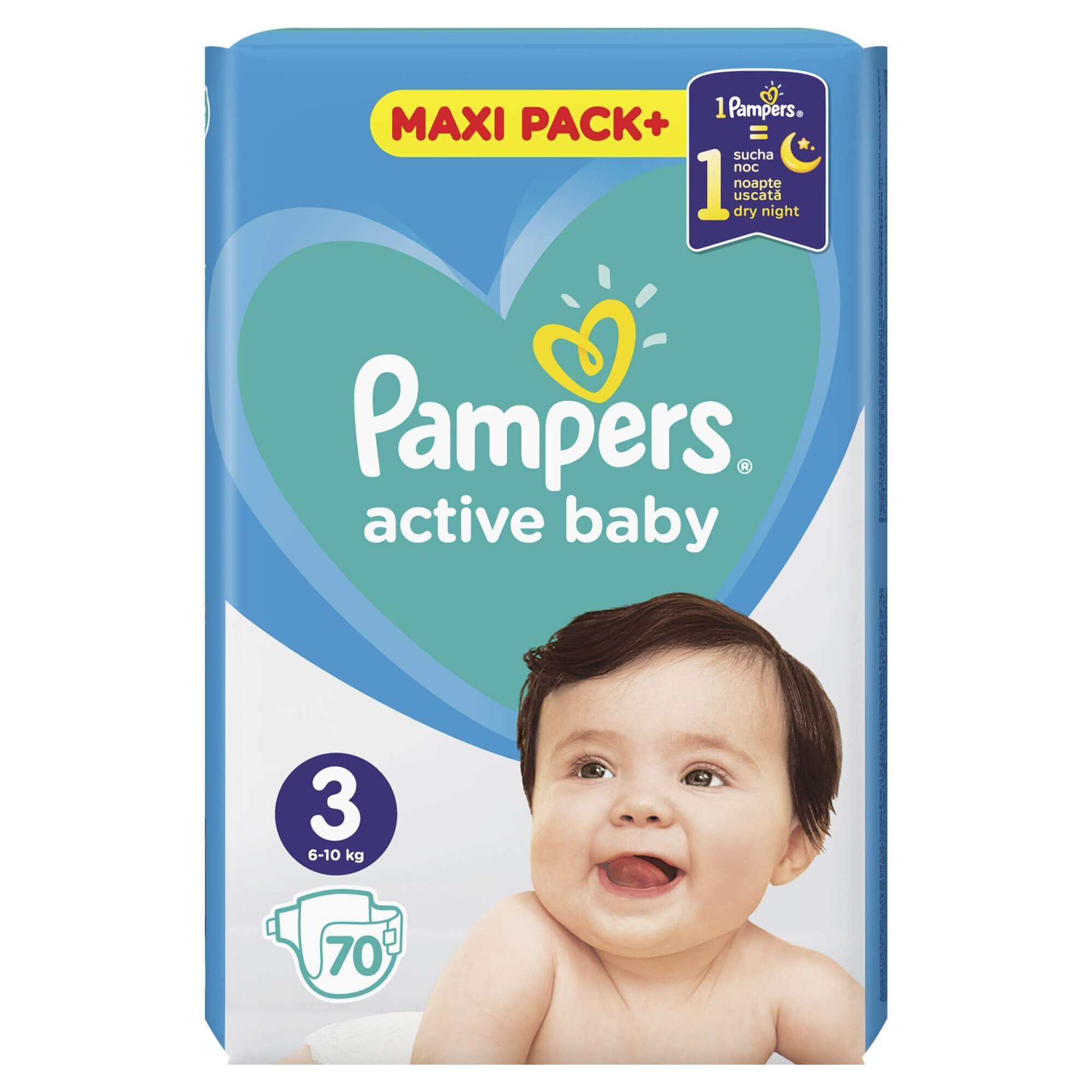 pampers active baby 6 cena