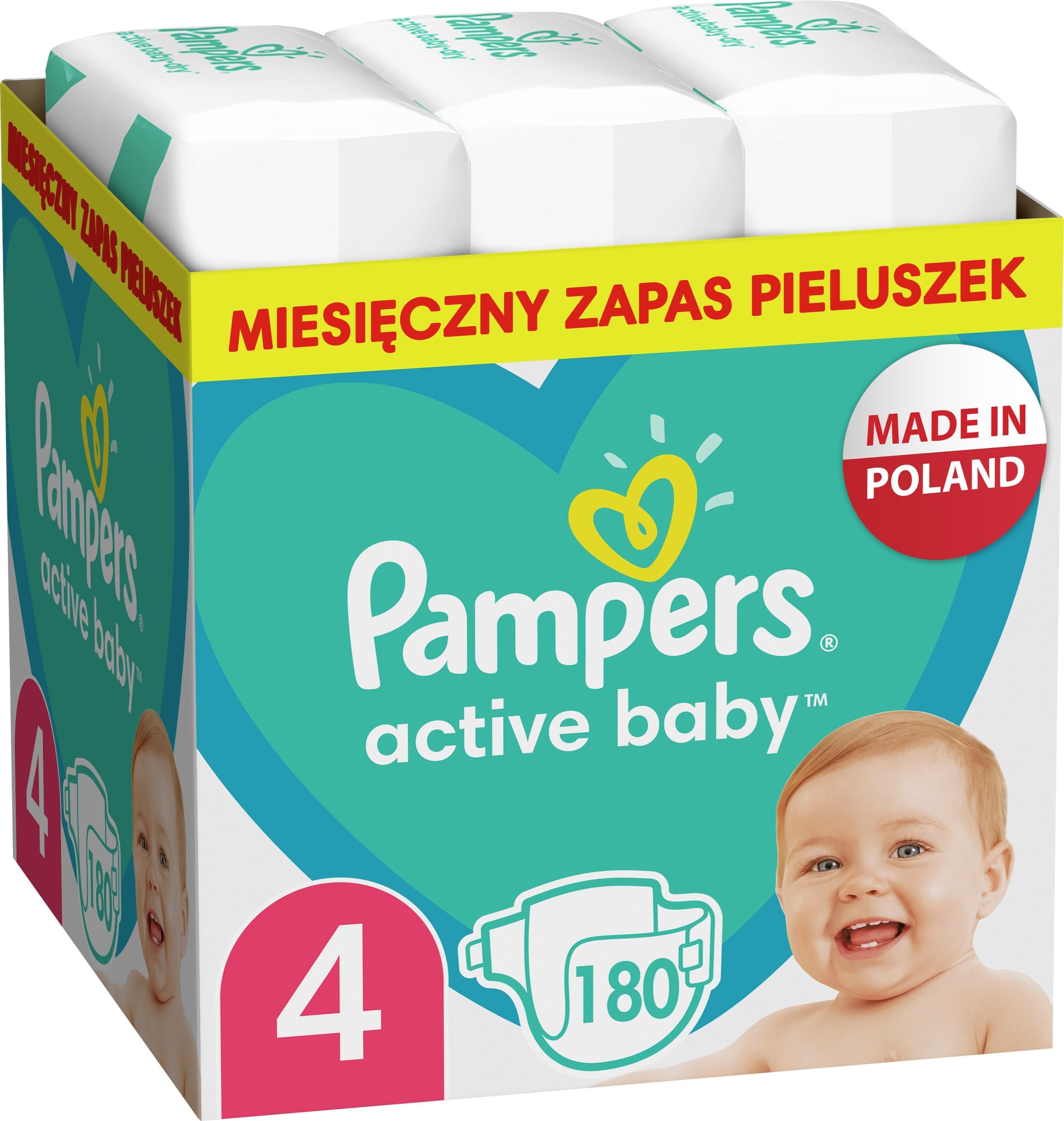 pieluchomajtki pampers premiumcare4 mega box