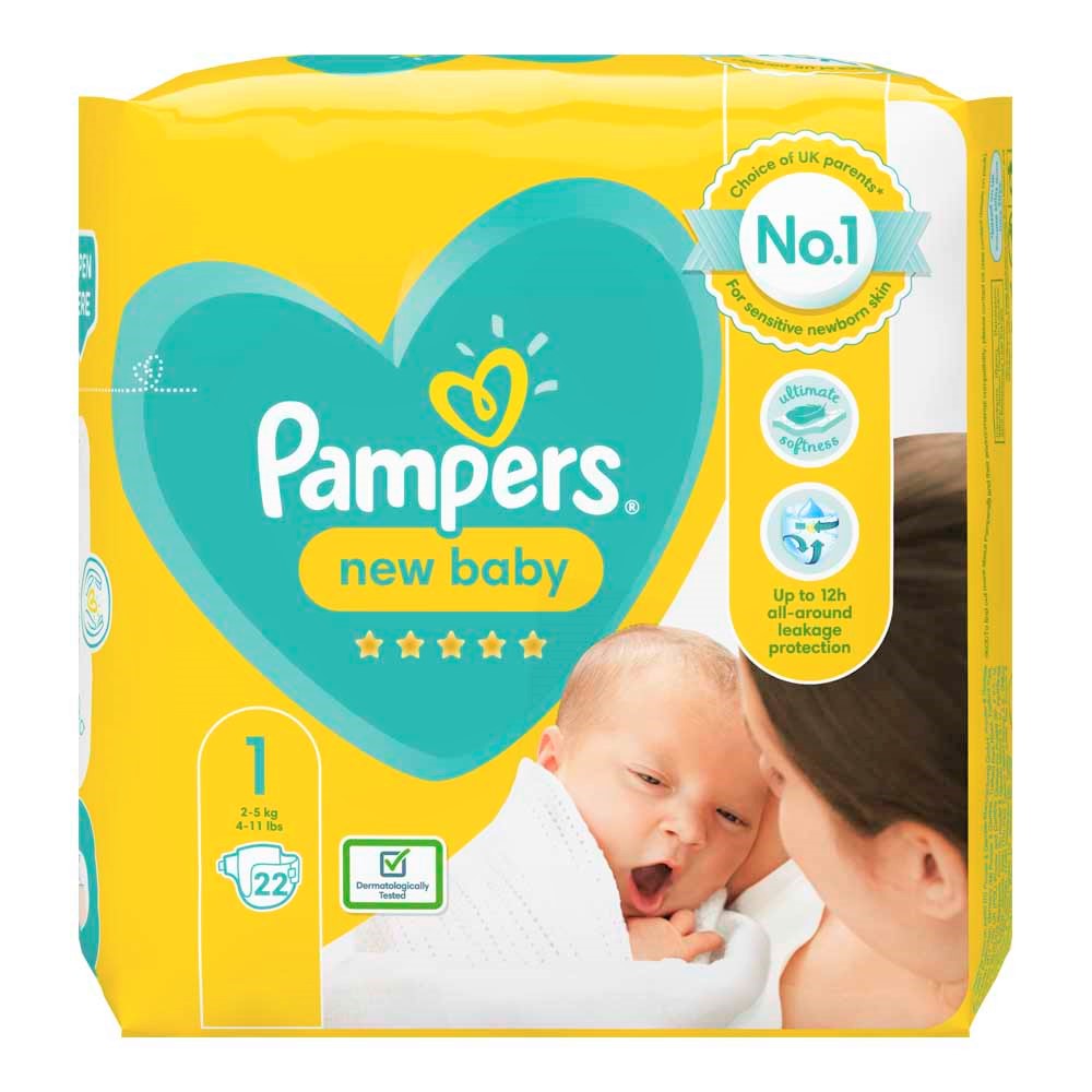 pieluchy pampers new baby czy baby care