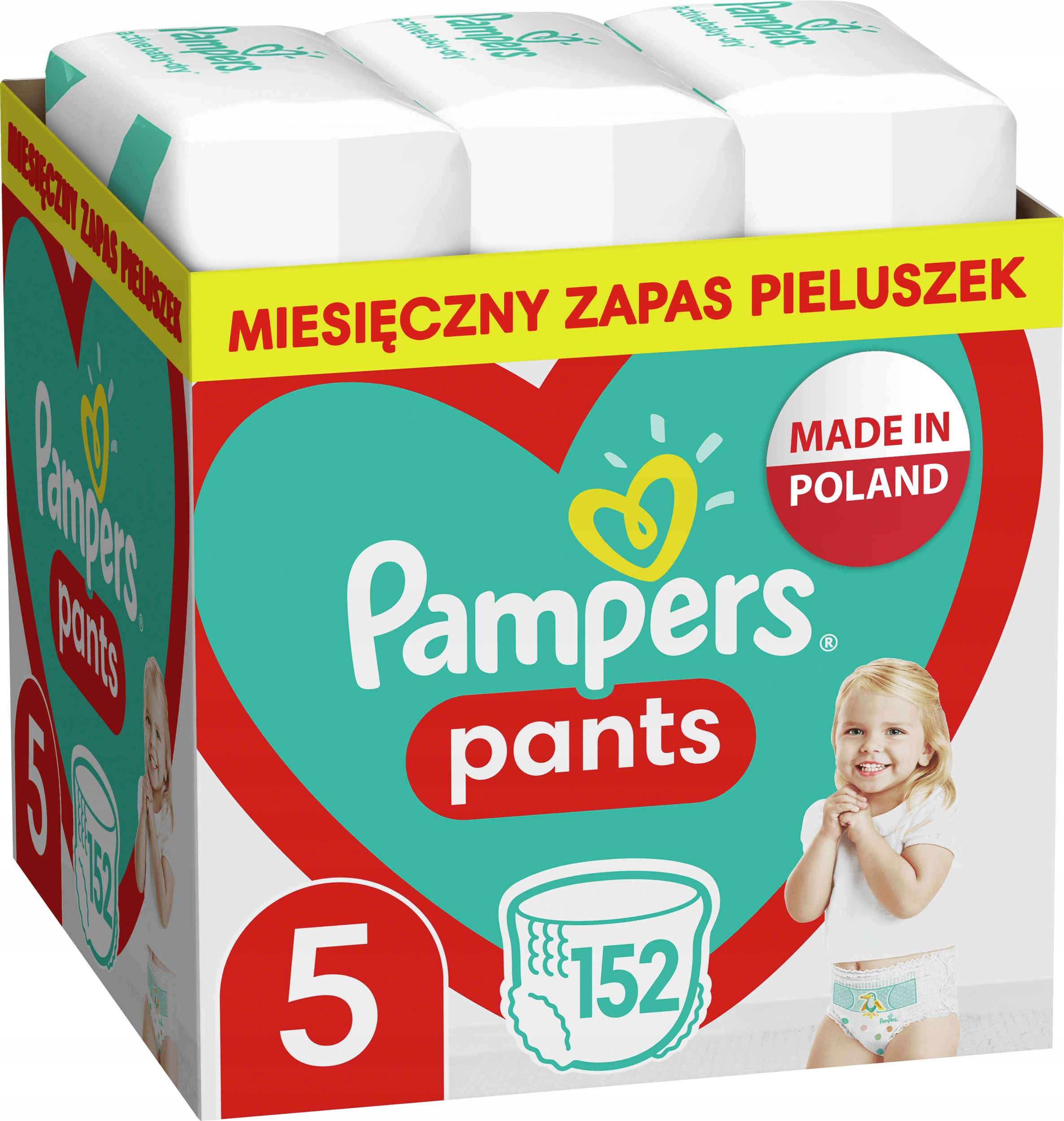 biedronka pieluchomajtki pampers