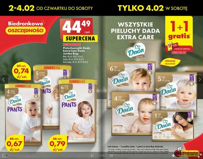 pampers premium care 4 pants promocja