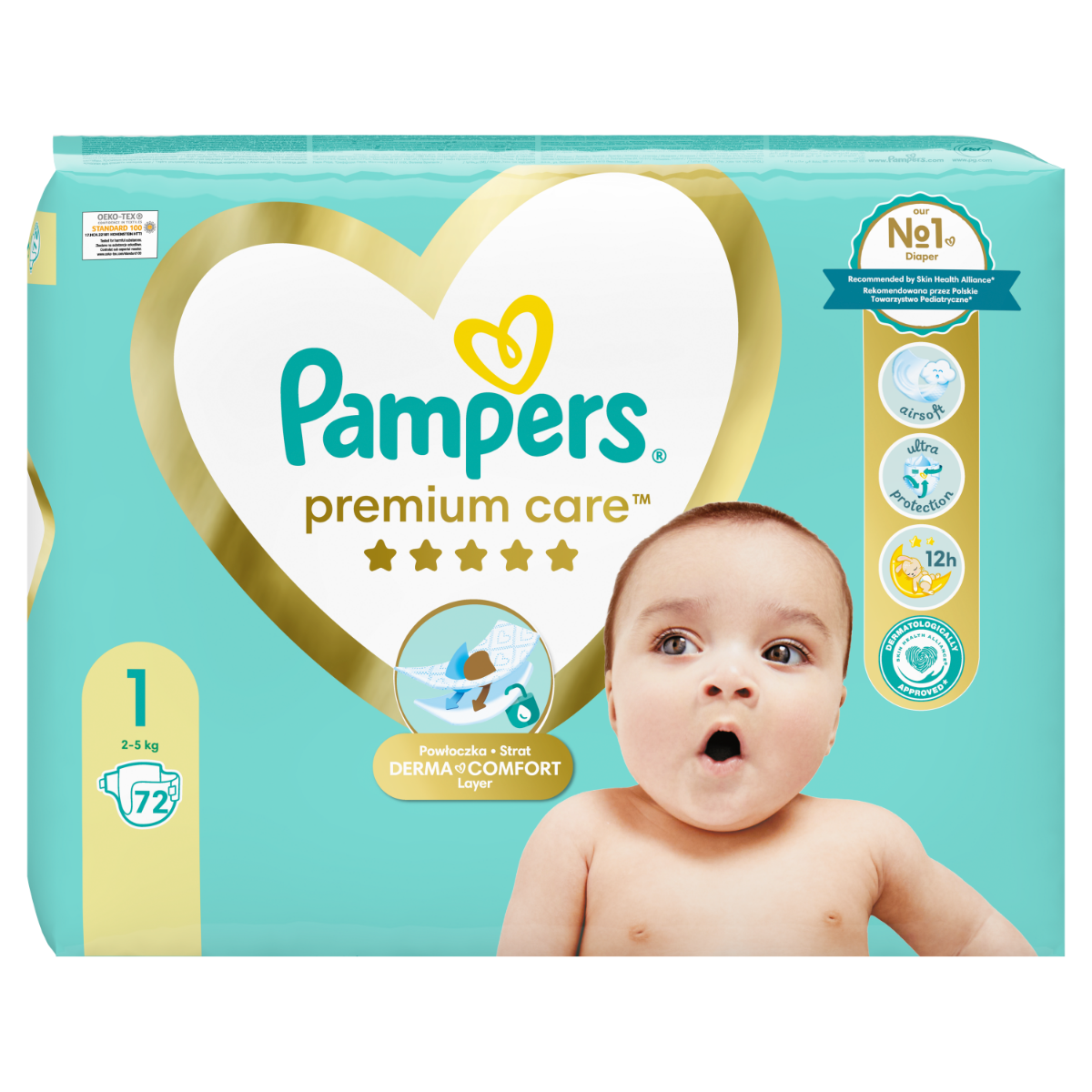 pampers 4 pomaranczowe