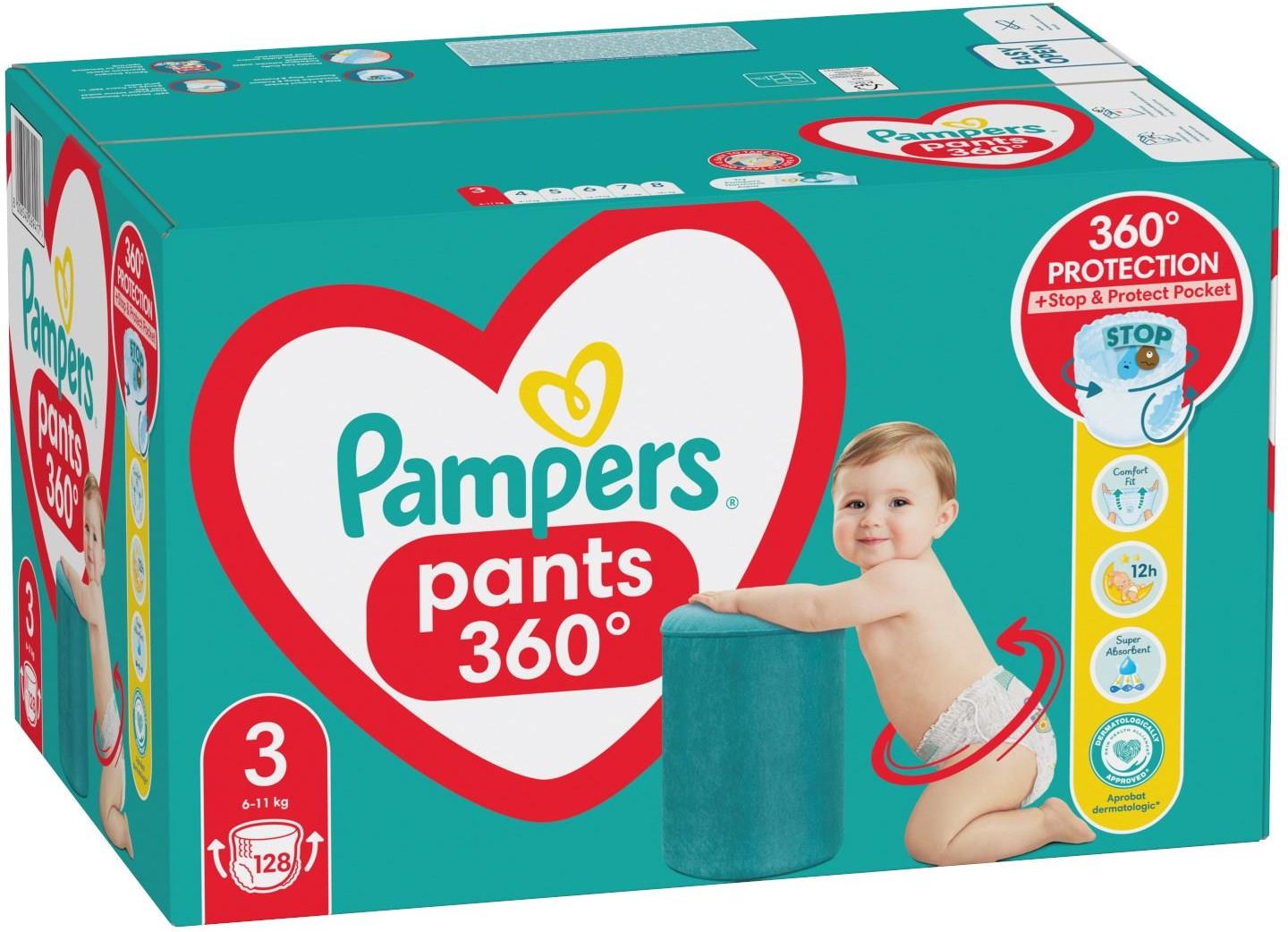 pampers baby wipes 12 pack