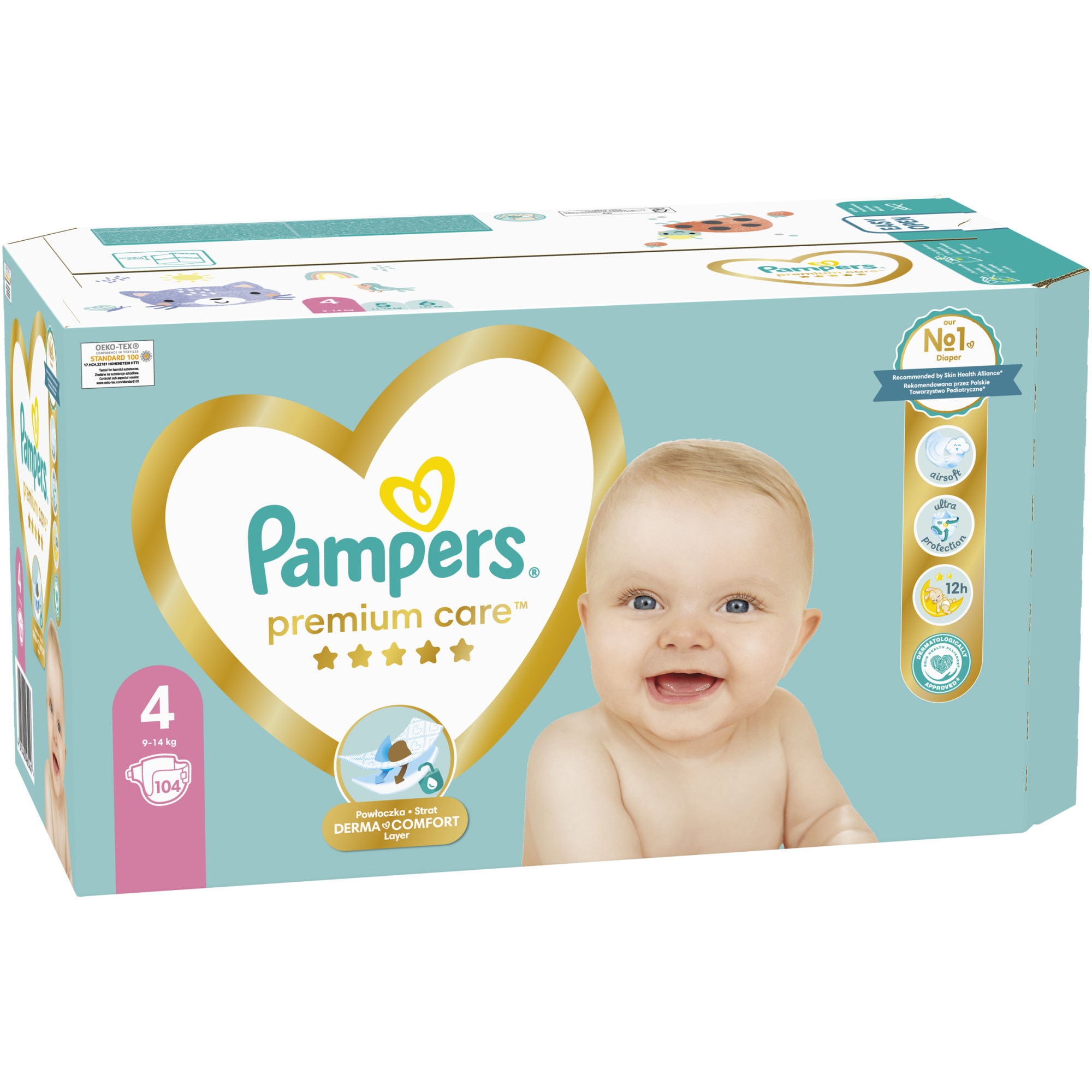 pampers active baby-dry pieluchy rozmiar 4