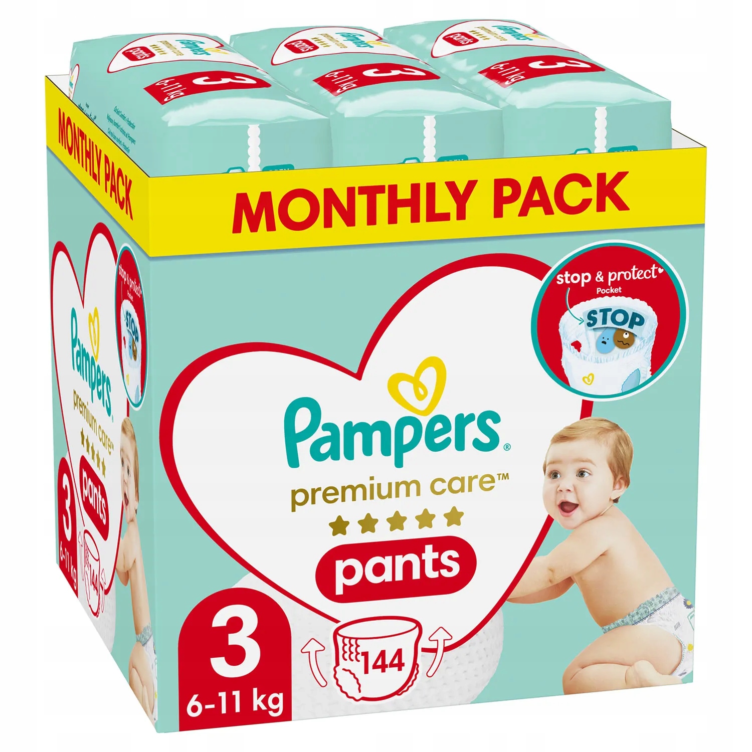 pampers 2 new baby-dry pieluchy 100szt 3-6kg mini