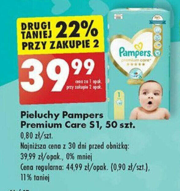 pampers premium care uczulenie