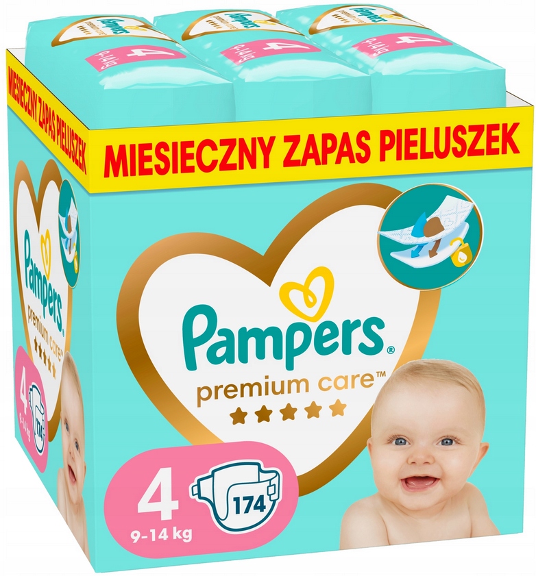 pampers premium car zmiana koloru paska