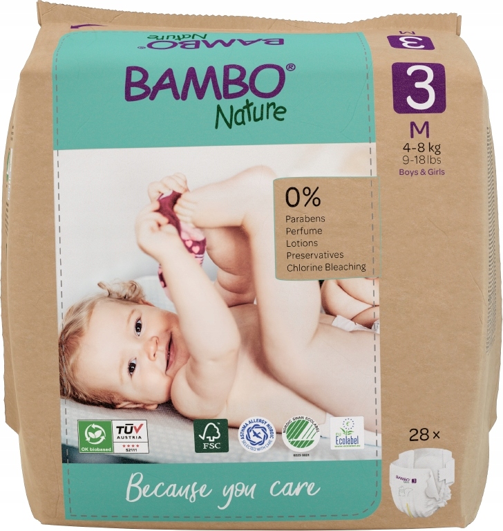 natural clean pampers