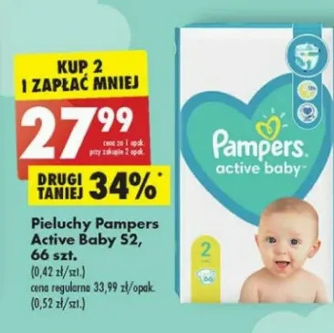 ile kosztuje pampers