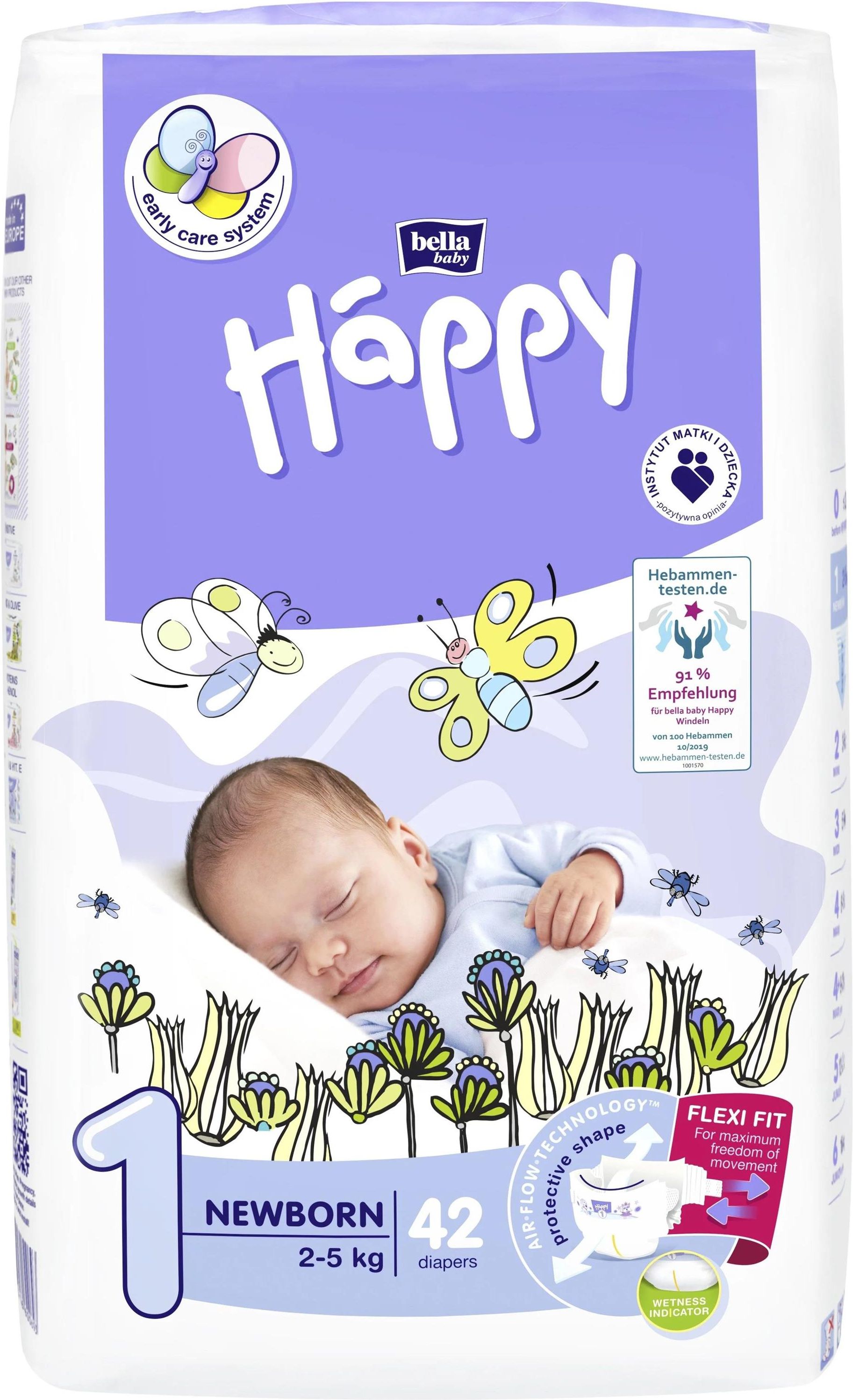 pieluchy pampers premium care 1 newborn 2 mini 168 szt