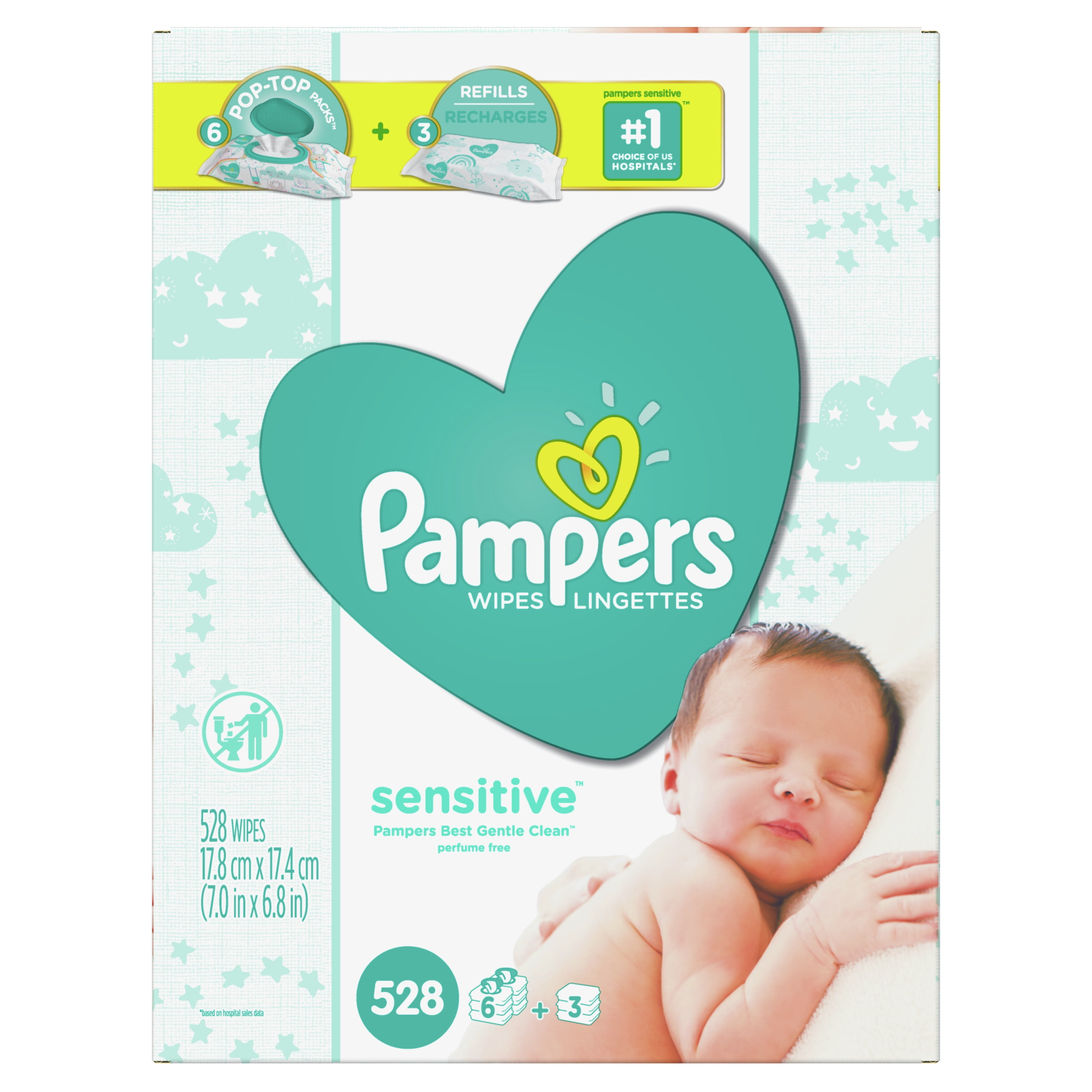 how to change newborn diaper with pampers