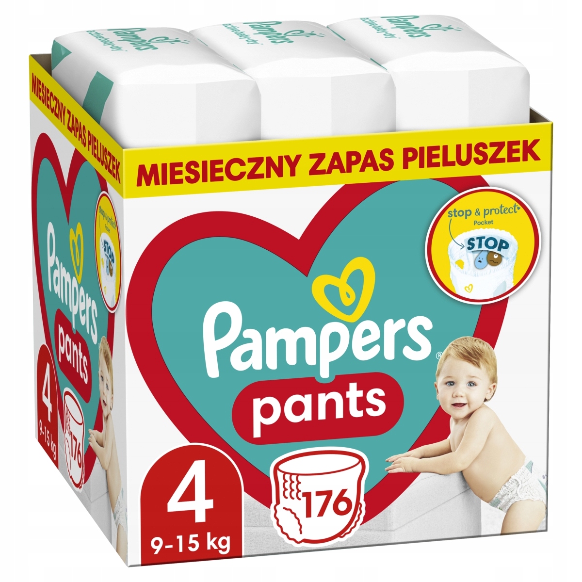 pieluchomajtki pampers reklama